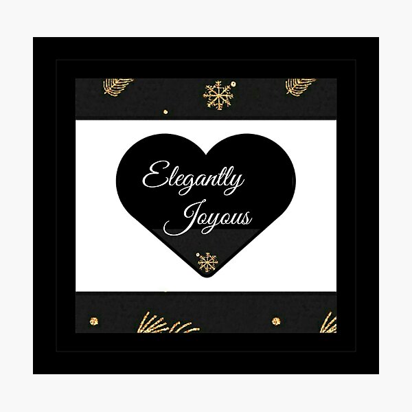 Lovely holiday pattern design Photographic Print
