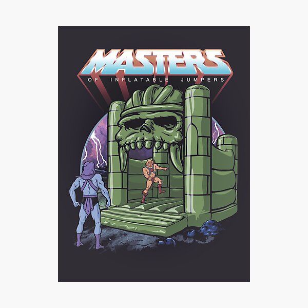 Item preview, Inflatable Castle Grayskull Jumper designed and sold by Griggitee.