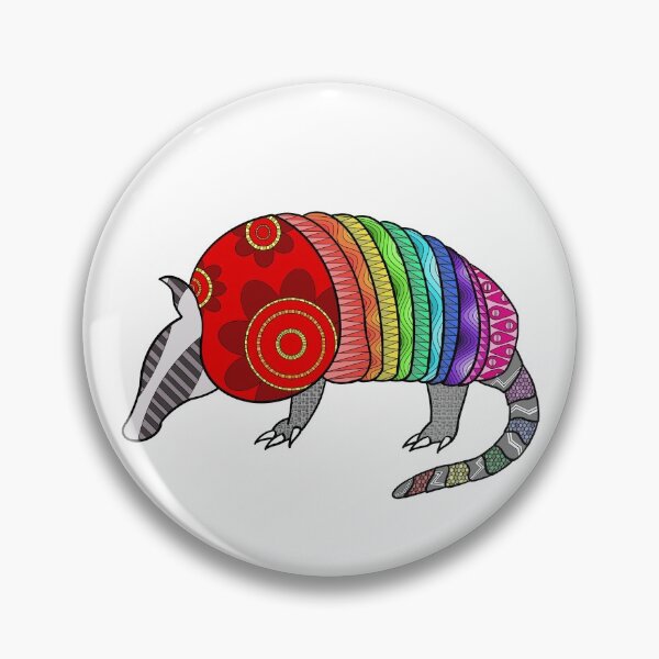 Item preview, Rainbow Armadillo designed and sold by jaye-feather.