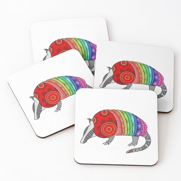 Item preview, Rainbow Armadillo designed and sold by jaye-feather.