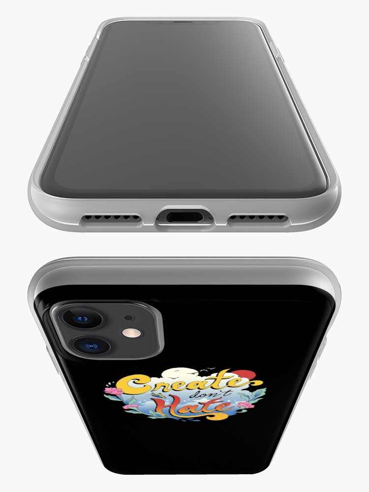 Alternate view of Create Don't Hate iPhone Case & Cover