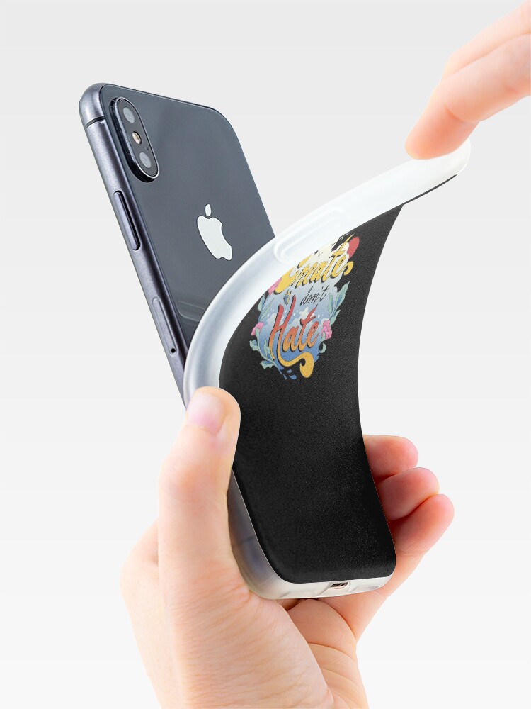 Alternate view of Create Don't Hate iPhone Case & Cover