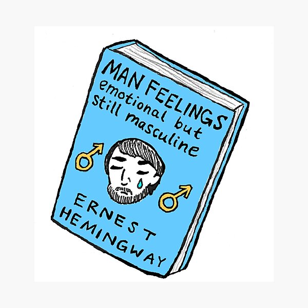 Item preview, Man Feelings designed and sold by reparrish.