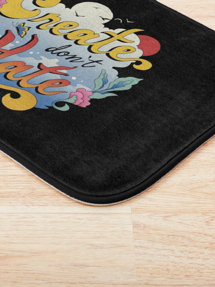 Alternate view of Create Don't Hate Bath Mat