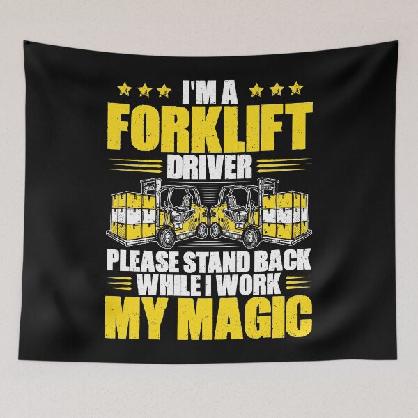 Item preview, Forklift Driver Forklift Operator Forklift Truck designed and sold by Krautshirts.