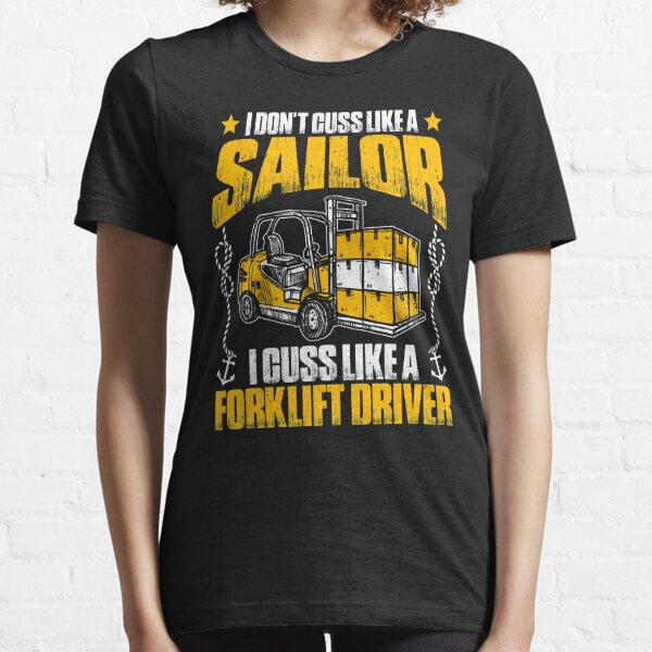 forklift driver shirt meme