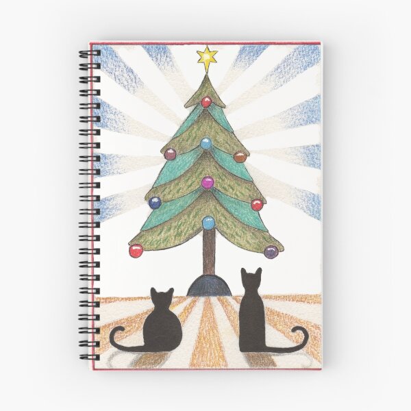 Item preview, Christmas Tree and cats designed and sold by Blueluna.