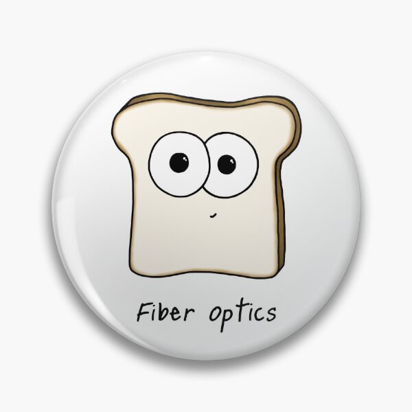 Item preview, Fiber Optics - A science pun designed and sold by Adrienne Body.