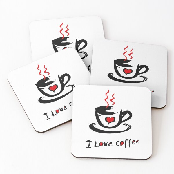 Item preview, I Love Coffee designed and sold by Delta12Designs.