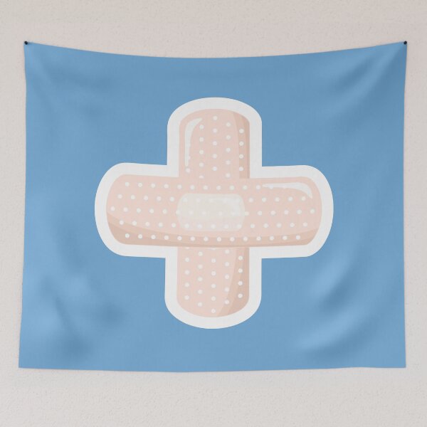Item preview, First Aid Kit Plaster - Blue designed and sold by XOOXOO.