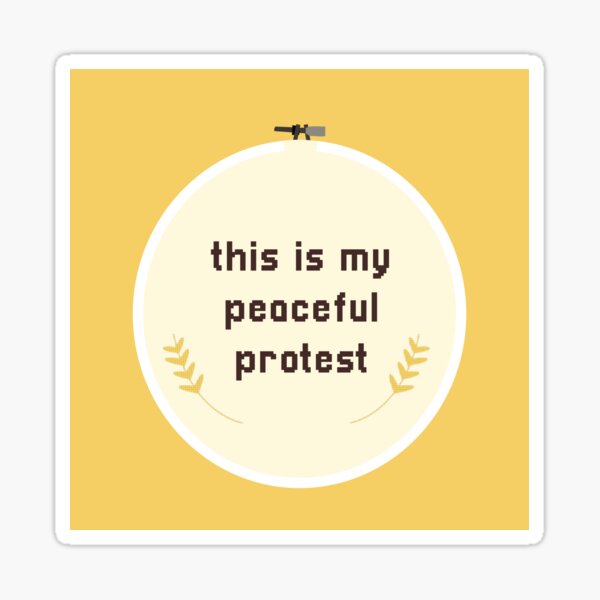 Craft Activism Sticker