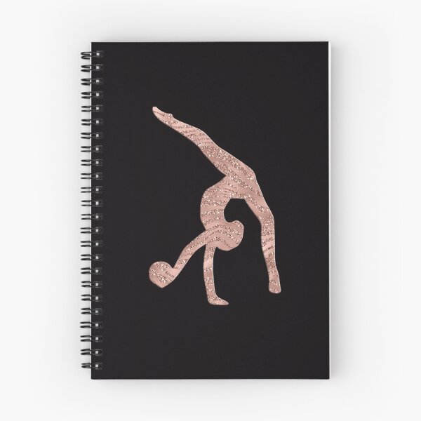 Item preview, Rose Gold Glitter Stripe Rhythmic Gymnast  designed and sold by aprincessinsp.