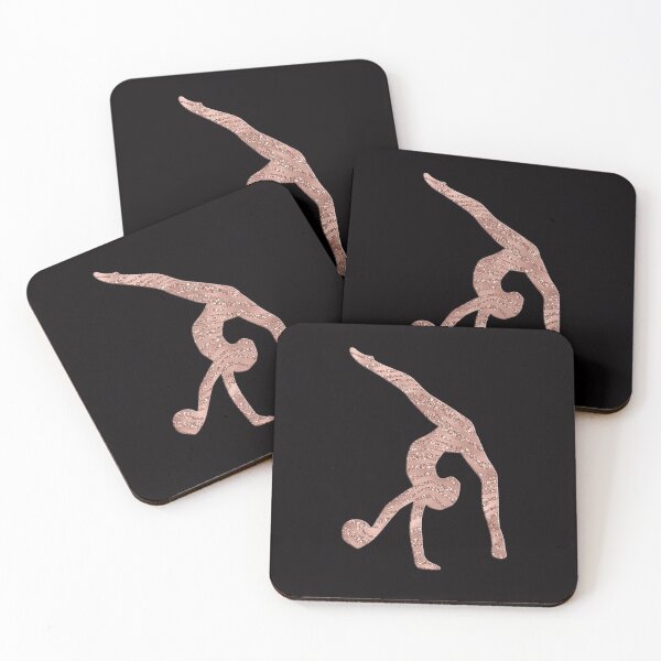 Item preview, Rose Gold Glitter Stripe Rhythmic Gymnast  designed and sold by aprincessinsp.