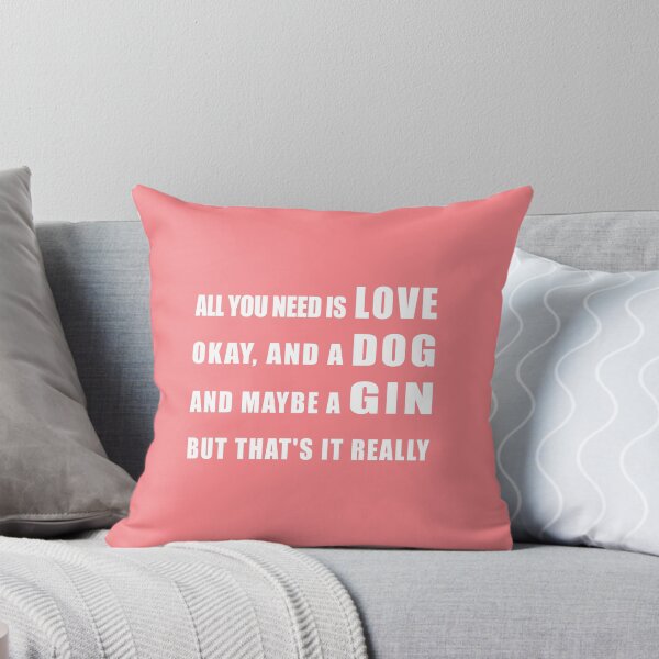 Item preview, Dog gift idea for Dog Lovers and Woman survive on GIN designed and sold by SiRaGeckoDesign.