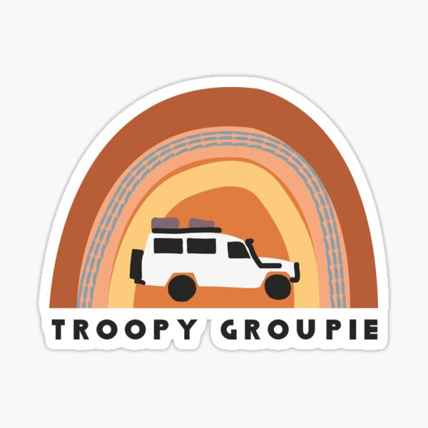 Troopy Groupie Sticker