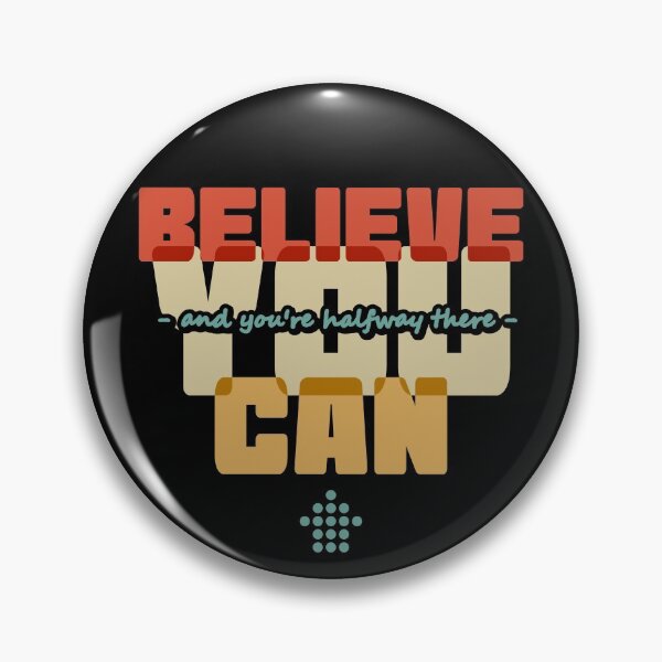 Item preview, Believe you can and you're halfway there designed and sold by NerdySherds.