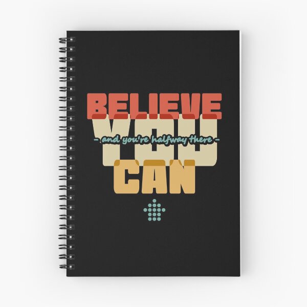 Item preview, Believe you can and you're halfway there designed and sold by NerdySherds.