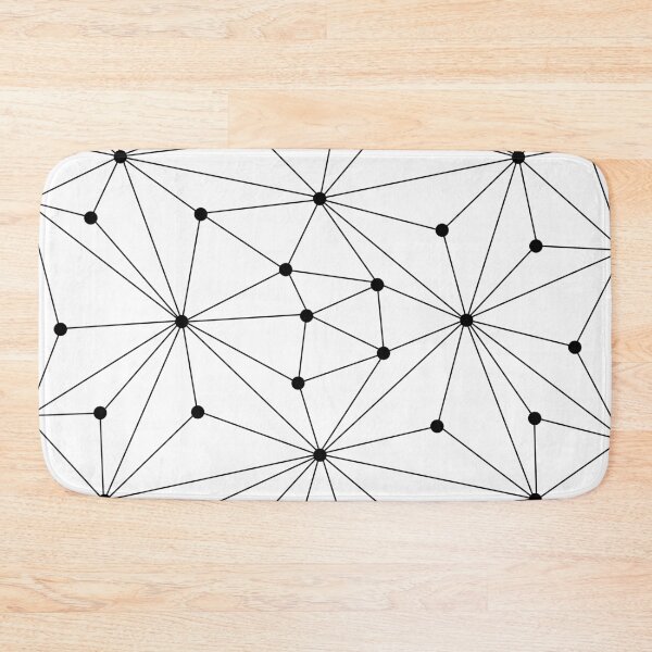 Item preview, Abstract geometric pattern - black and white. designed and sold by K.S ART.