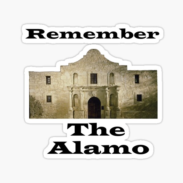 Item preview, Remember the Alamo designed and sold by mosfunky.
