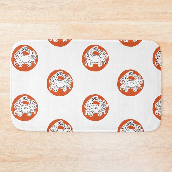 Item preview, Crab sea minimalist orange draw  designed and sold by Tropical Blood.