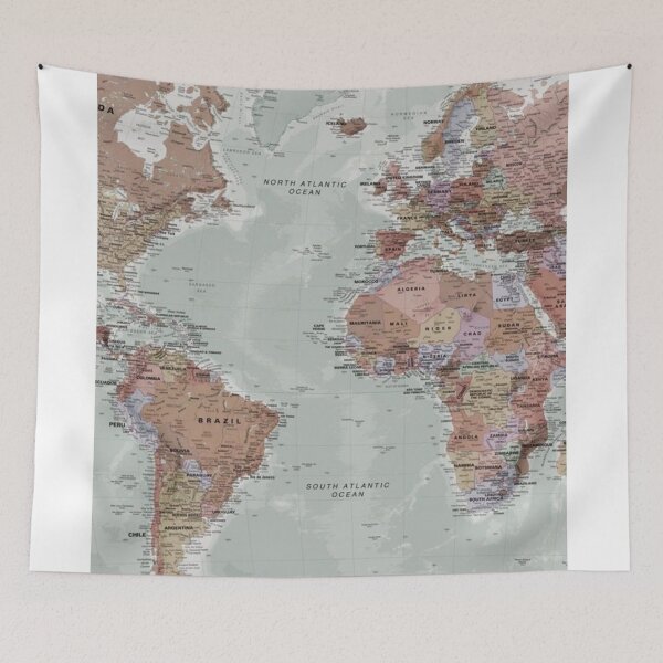 Item preview, travel map designed and sold by idkbrb.