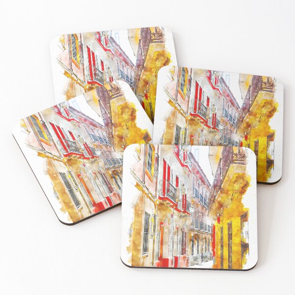 Item preview, Seville, the colorful streets of Spain designed and sold by AM FineArtPrints.