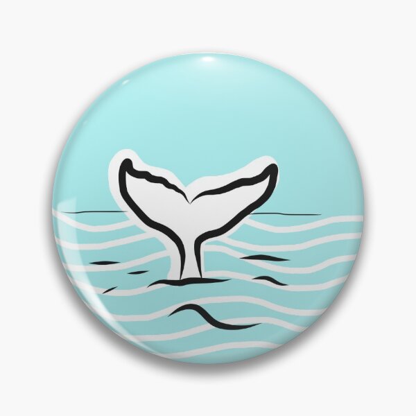 Item preview, Tail whale minimalist design lines  designed and sold by Tropical Blood.