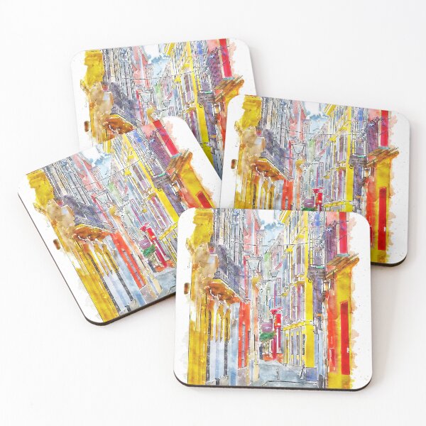 Item preview, Seville, the colorful streets of Spain designed and sold by AM FineArtPrints.
