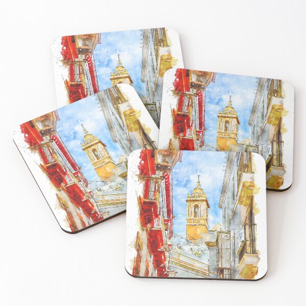 Item preview, Seville, the colorful streets of Spain designed and sold by AM FineArtPrints.