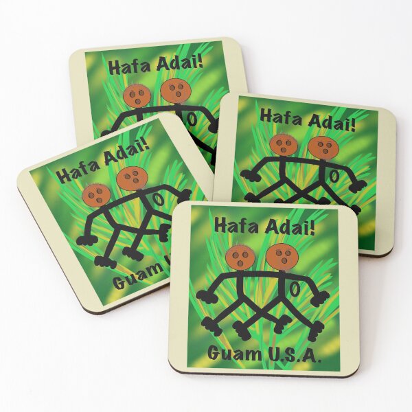 Item preview, Hafa Adai, Guam, U.S.A., Gadao Figures, Coconuts designed and sold by joeymesa70.