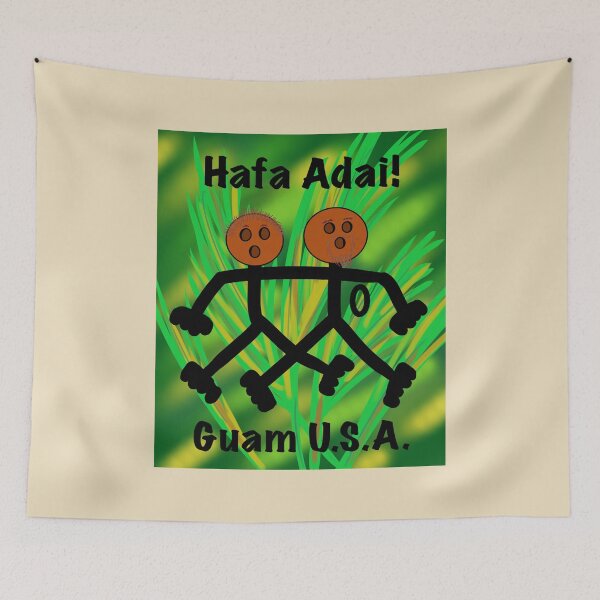 Item preview, Hafa Adai, Guam, U.S.A., Gadao Figures, Coconuts designed and sold by joeymesa70.