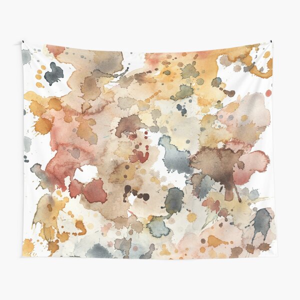 Watercolour Pastel Paint Splatter Tapestry for Sale by SaltySerenity