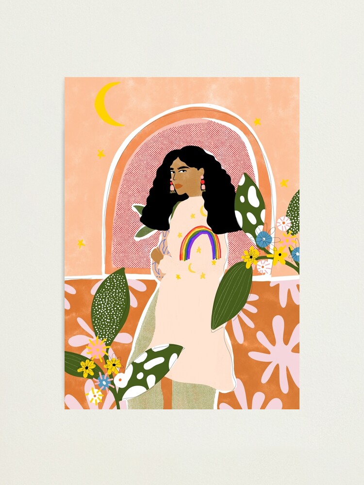 Alternate view of Rainbow Sweater Photographic Print