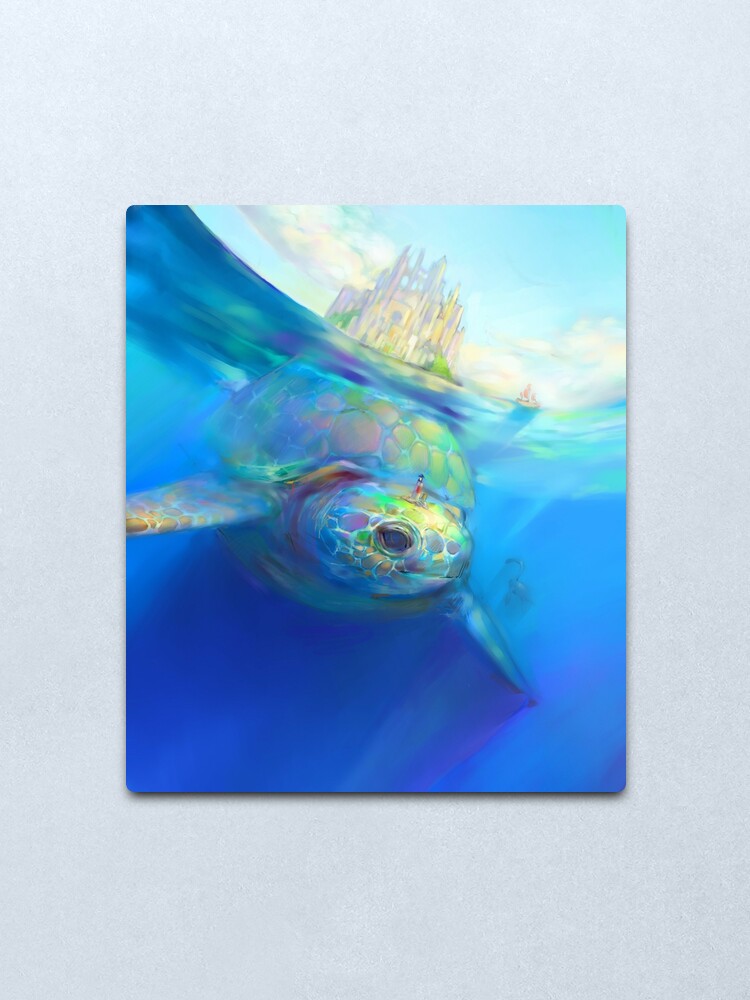 Alternate view of Travel in style Metal Print