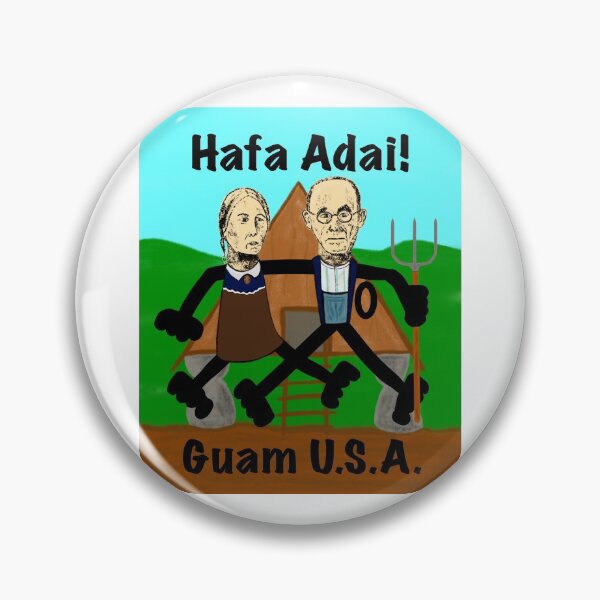 Item preview, Hafa Adai, Guam, U.S.A., Gadao Figures, American Gothic designed and sold by joeymesa70.