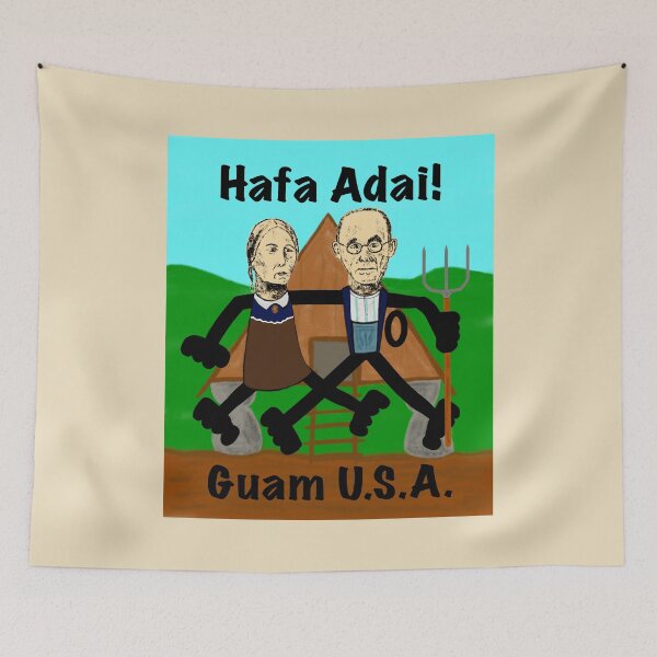 Item preview, Hafa Adai, Guam, U.S.A., Gadao Figures, American Gothic designed and sold by joeymesa70.