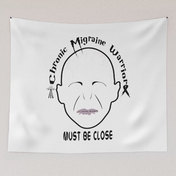 Item preview, Chronic Migraine Warrior: He who shall not be named designed and sold by spoonie-species.