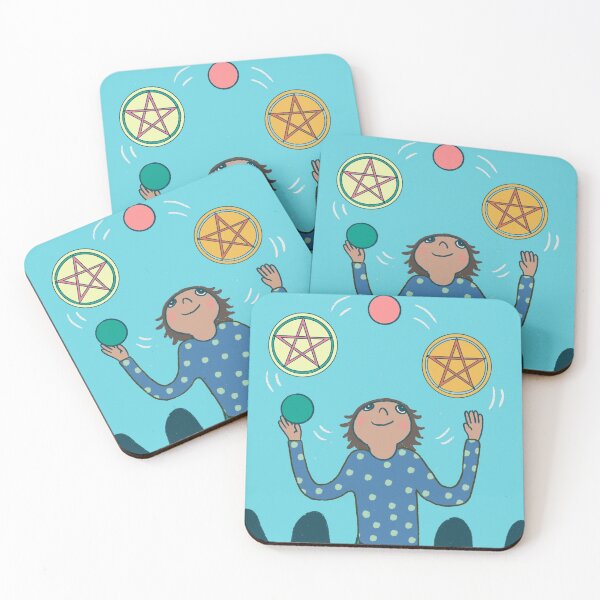 Item preview, Two of Pentacles designed and sold by abbeyrosete.