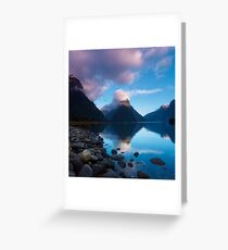 Milford Sound, New Zealand Greeting Card