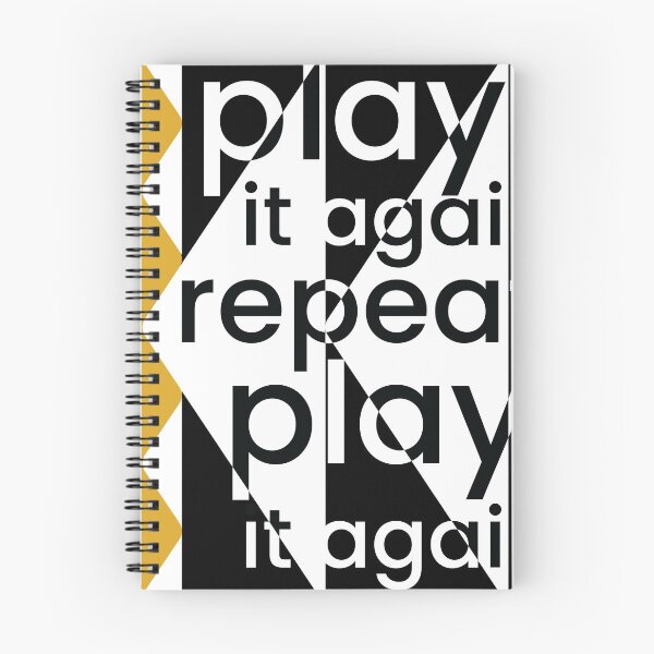 Item preview, Play it Again On Repeat Music Lover Gift designed and sold by LifedankArt.
