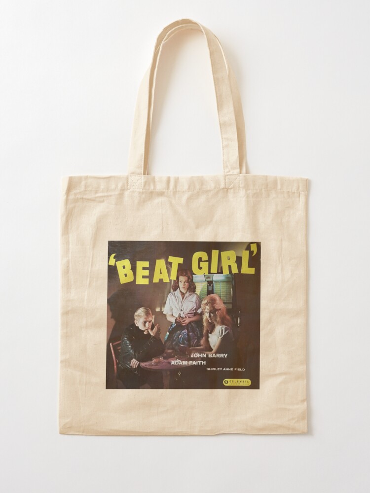 Beat Girl - vintage 50s/60s rock n roll cult film/movie - Gillian Hills, Adam  Faith, John Barry, Christopher Lee Tote Bag for Sale by Angela Dell'Arte