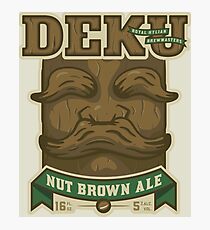 Deku Nut Brown Ale Photographic Print