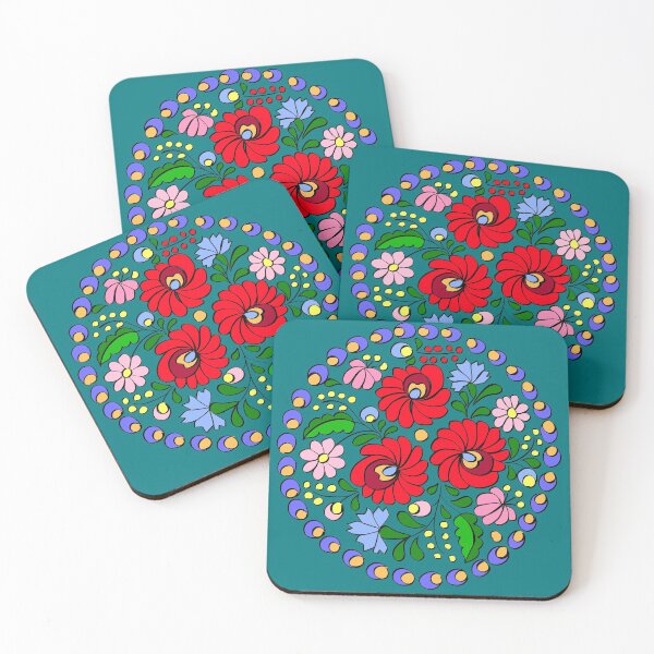 Item preview, Hungarian colorful floral pattern designed and sold by Chino20.