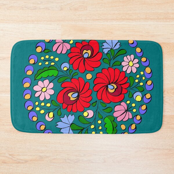 Item preview, Hungarian colorful floral pattern designed and sold by Chino20.