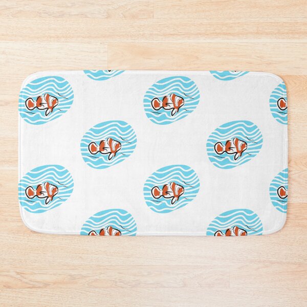 Item preview, Clown fish sea lines minimalist biologist  designed and sold by Tropical Blood.