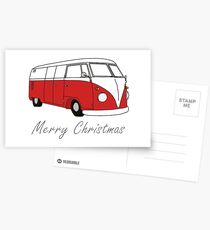 Merry Christmas Kombi Lovers! Postcards