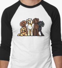 Doodle Rainbow Men's Baseball ¾ T-Shirt