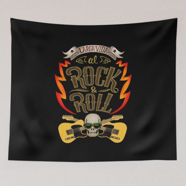 Item preview, Larga vida al rock and roll designed and sold by pepetto.