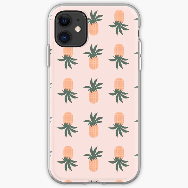 Fun pineapples iPhone Soft Case