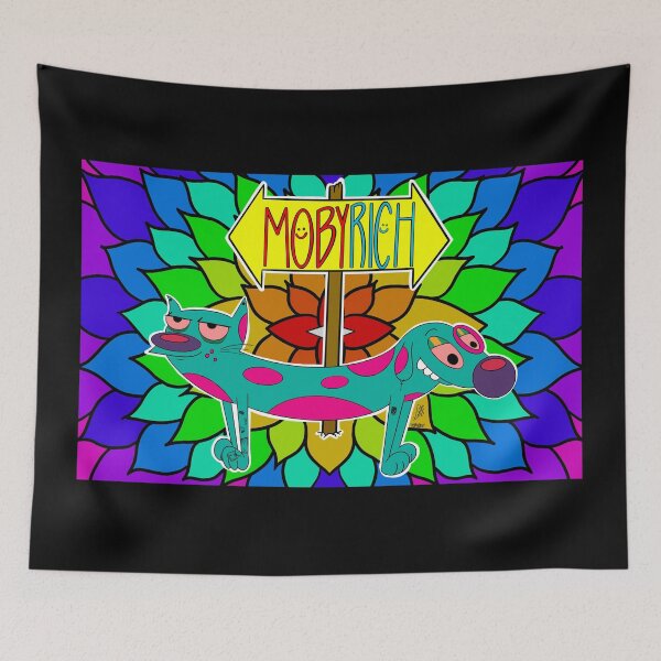 Item preview, moby rich catdog rainbow designed and sold by G R I Z I D O R E.